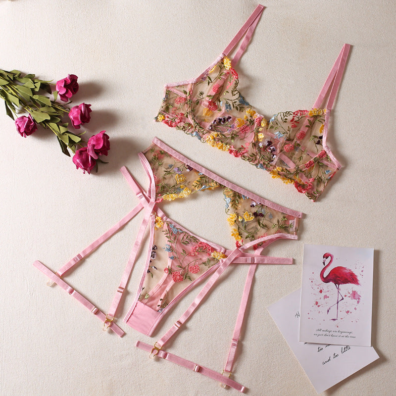 Floral Lingerie Set