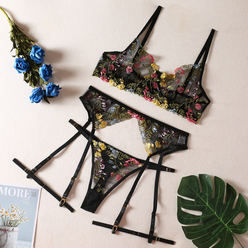 Floral Lingerie Set