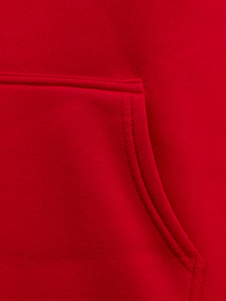 Plus Size Cartoon Letter Print Kangaroo Pocket Tracksuit Set AR7055