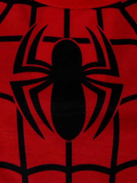 COTTON Boy Spider Web Print Patchwork Pants Set AR5052