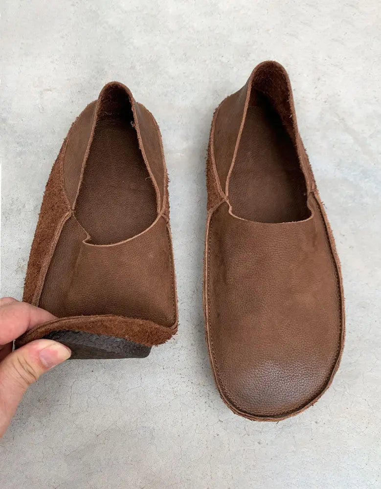 Soft Sole Comfortable Handmade Retro Flats for Men Ada Fashion