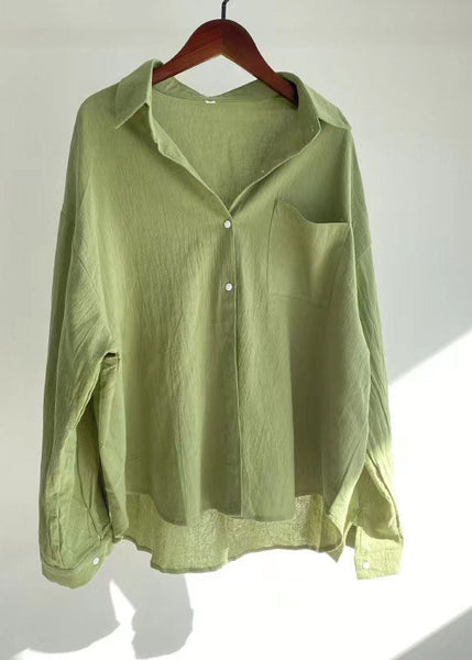 Vintage Blue Peter Pan Collar Tops And Pants Cotton Two-Piece Set Spring LC0459