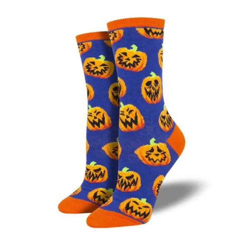 Pumpkin Cartoon Print Socks AT9016