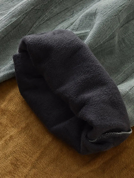 Women Vintage Winter Tie-dye Fleece-lined Harem Pants Ada Fashion