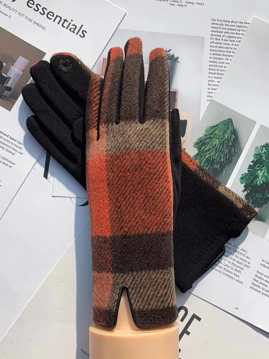 Women Winter Casual Warm Windproof Gloves Ada Fashion