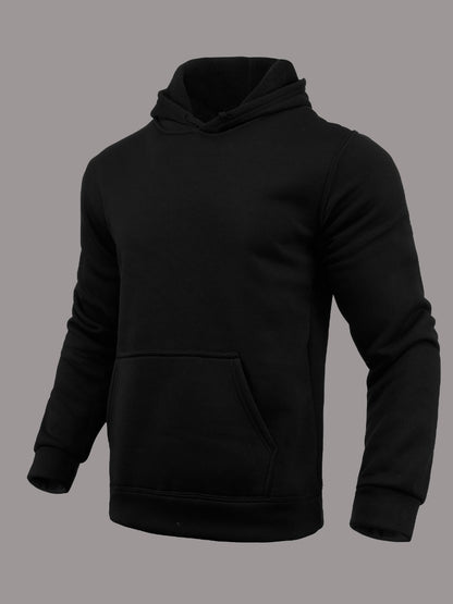 Men Skull Head Print Kangaroo Pocket Hoodie AT907