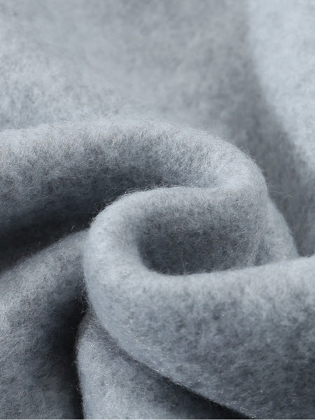 Men Figure Letter Print Kangaroo Pocket Tracksuit Set BO2142