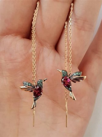 Bejeweled Bird Earrings MMi5