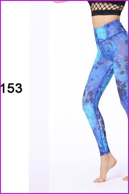 Athletic Sport Gym Leggings Yoga Pants DE129 - Furdela