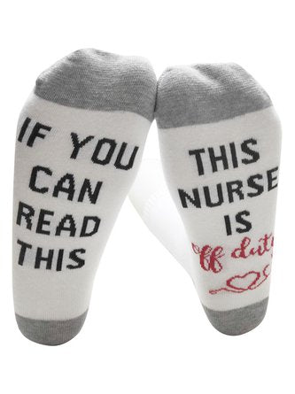 If You Can Read This Alphabet Slogan Socks Home Daily VT2