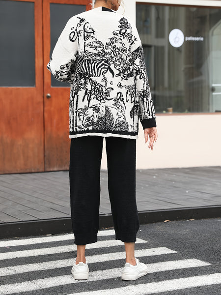 Casual Color Block Two-piece Set RF1478 Furdela