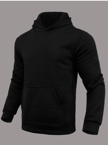 Men Halloween Clown Letter Print Kangaroo Pocket Hoodie AT9013