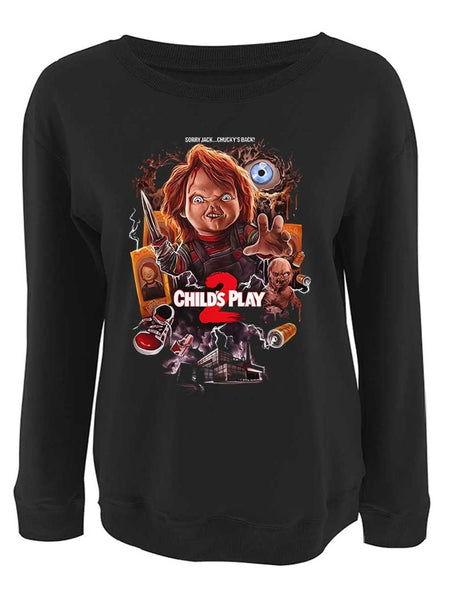 Plus Size Dropped Shoulder Figure Letter Print Sweatshirt BO3056