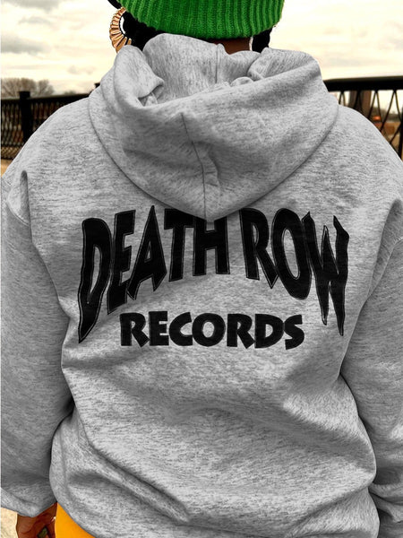 Plus Size Letter Print Pocket Design Pants Set AT9026