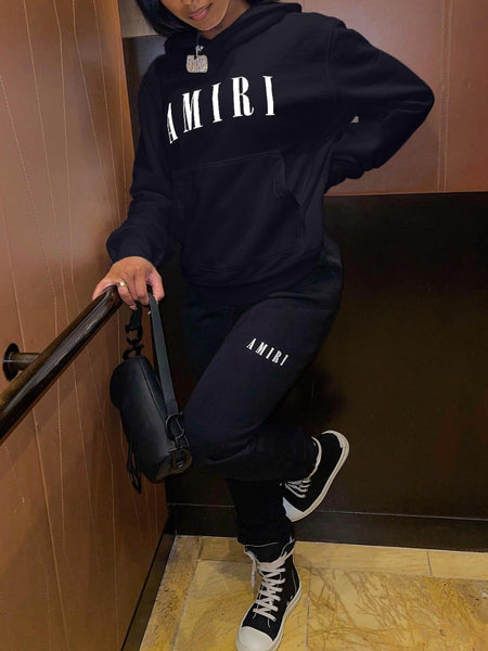 Cartoon Letter Print Sweatshirt AR7047