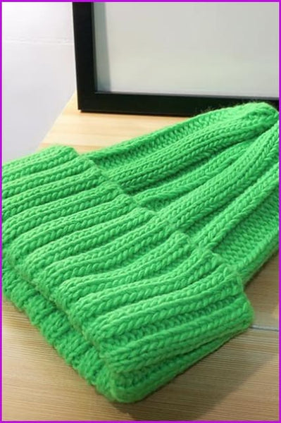 Candy Color Knitting Hat F287 - Furdela