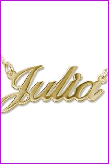 Customized Name Necklace F415 - Furdela