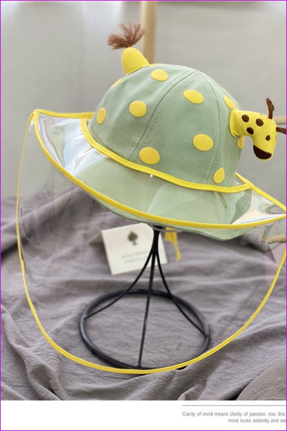 Cute animal kid hat with cover - Furdela