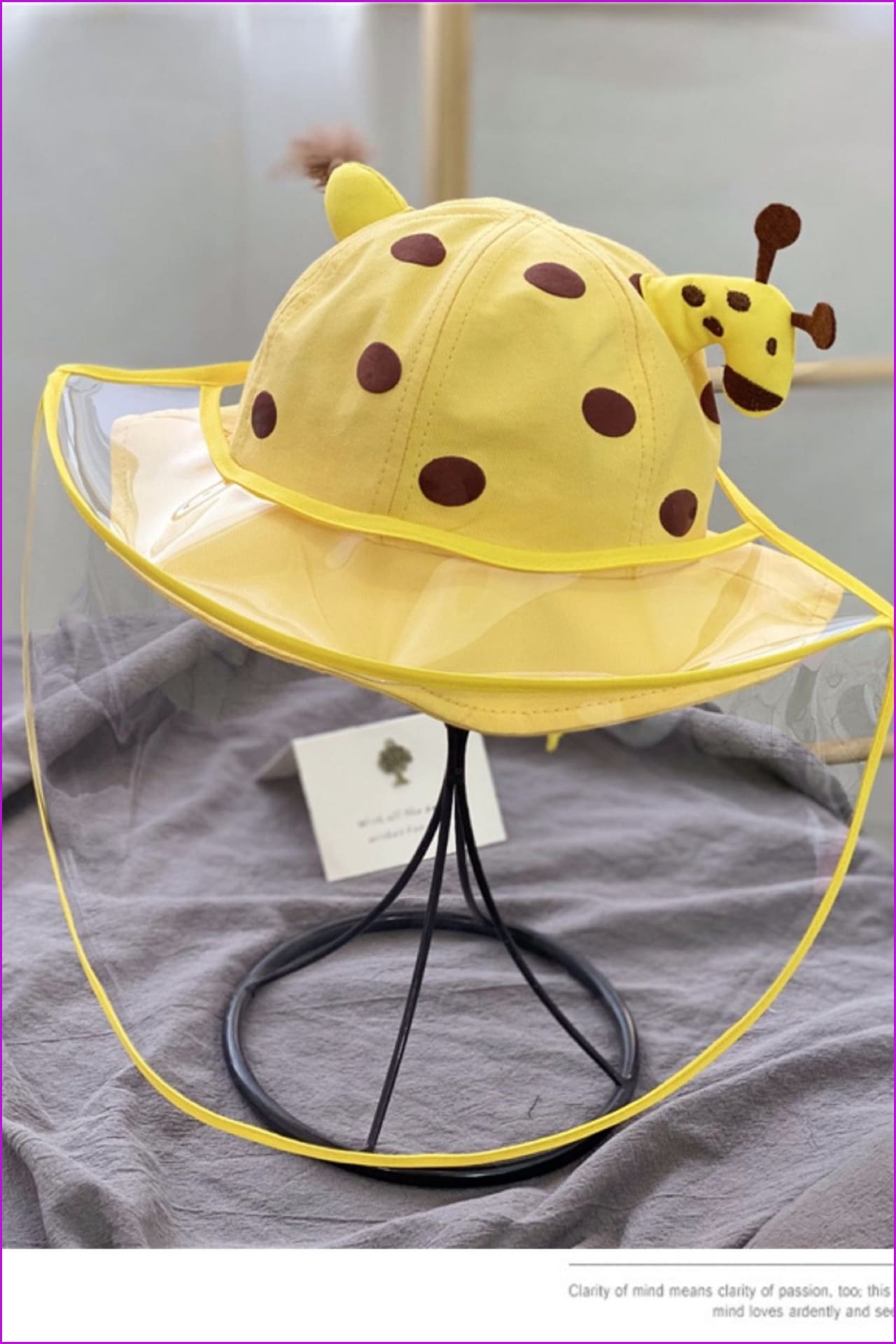 Cute animal kid hat with cover - Furdela