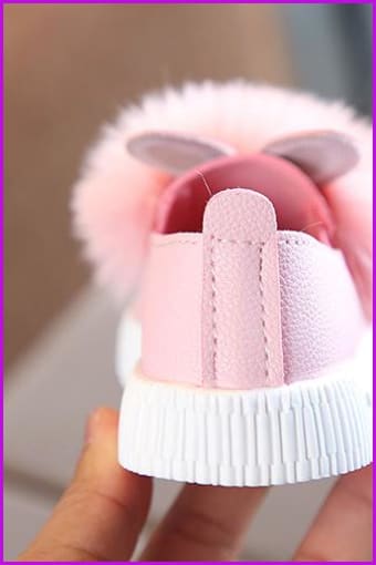 Cute Kids Toddler Rabbit Fur Fluffy Shoes - Furdela