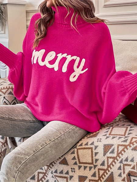 Christmas Turtleneck Sweater Furdela