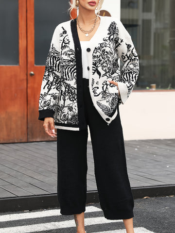 Casual Color Block Two-piece Set RF1478 Furdela