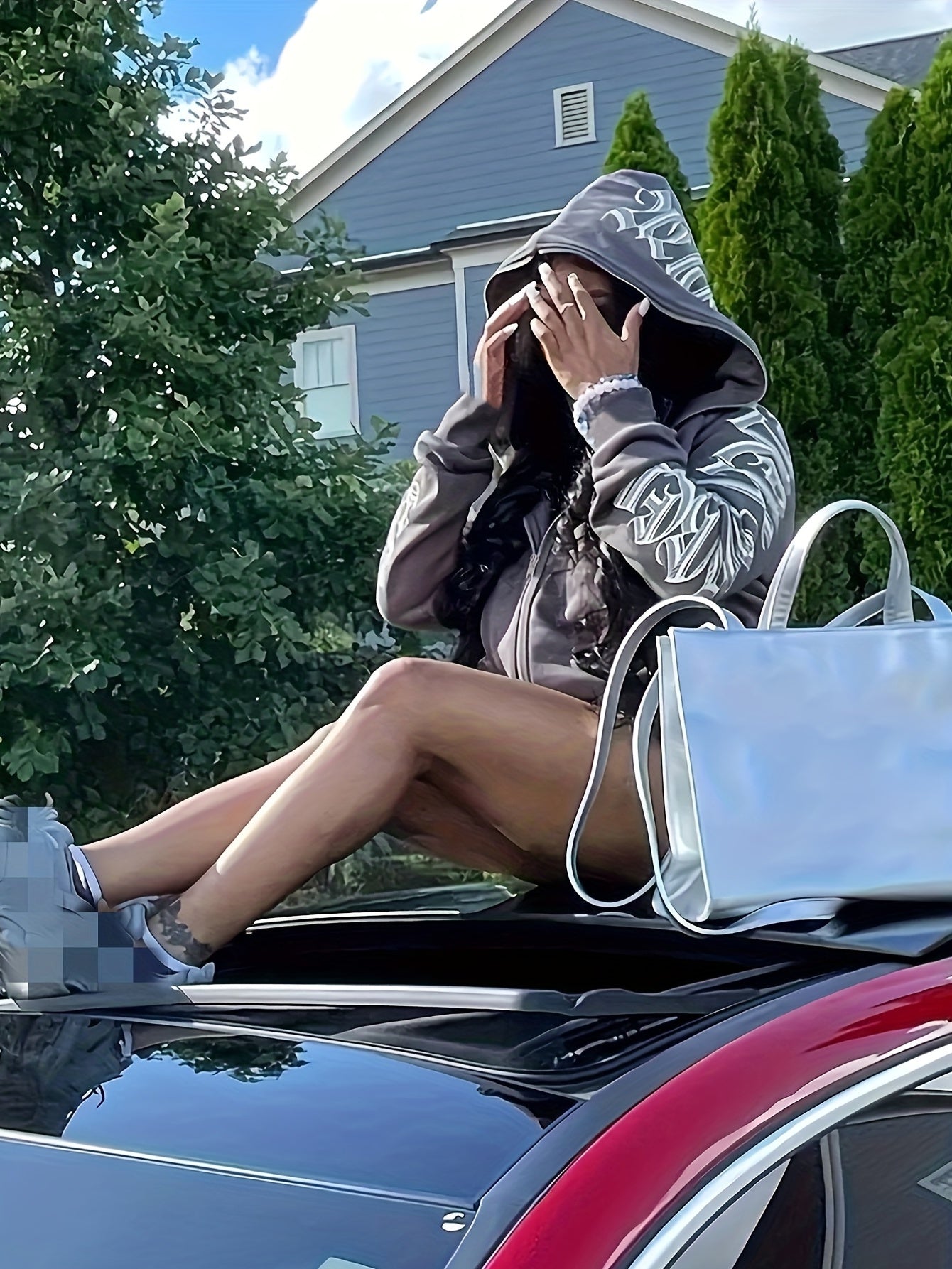 Letter Print Long Sleeve Zip Up Hoodies RG2041 Furdela