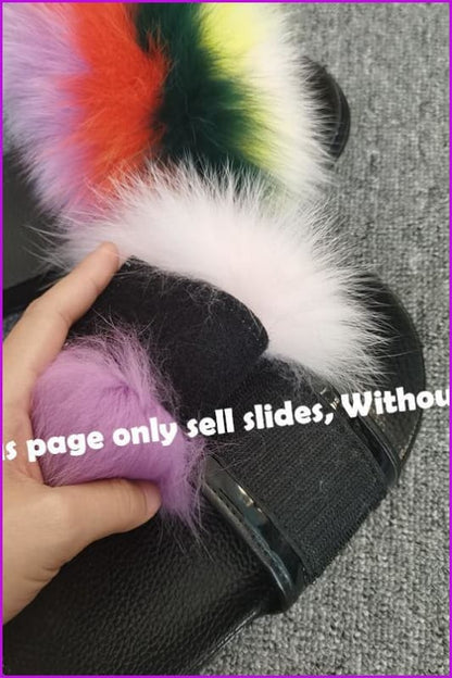 Detachable Versatile Slides Only ( Without Fur ) - Furdela