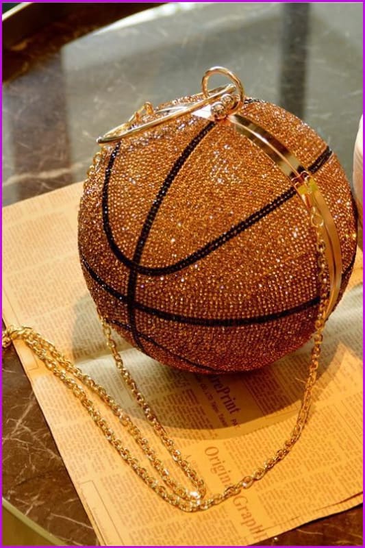 Diamond Basketball Handbag F1674 - Furdela