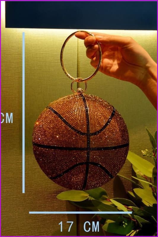 Diamond Basketball Handbag F1674 - Furdela