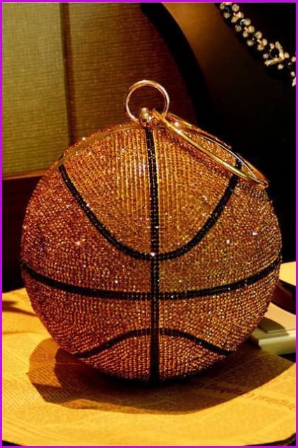 Diamond Basketball Handbag F1674 - Furdela