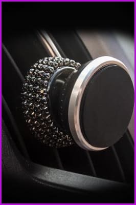 Diamond Crystal Car Phone Holder - Furdela