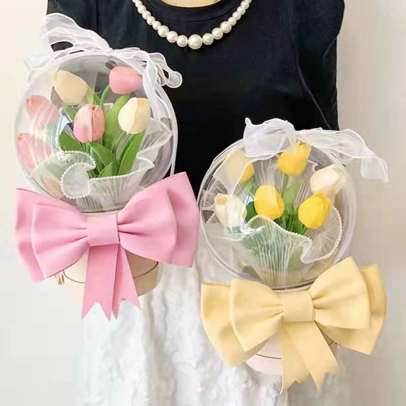 DIY Tulip Bubble LED Flower Bouquet LIN125 - Furdela