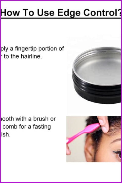 Edge Control With Logo F090 - Furdela