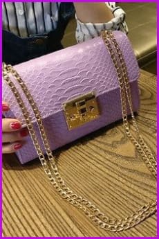 Elegant Ladies Flap Cross Body Bag F698 - Furdela