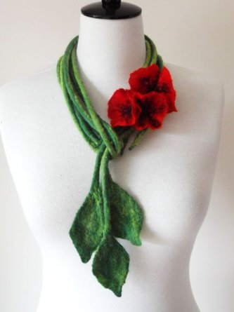 Vintage Flower Scarf VT8