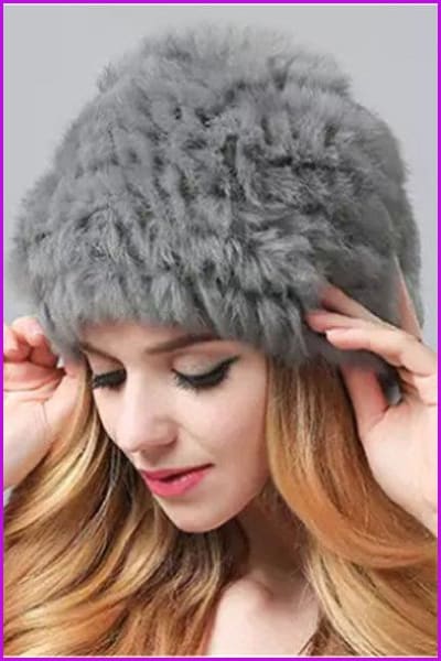 Fashion 8 Colors Rabbit Fur Hat - Furdela