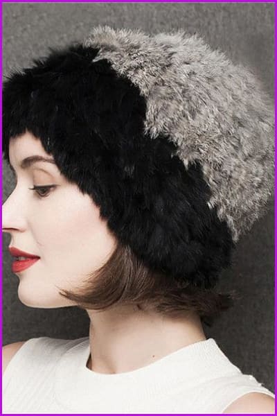 Fashion 8 Colors Rabbit Fur Hat - Furdela