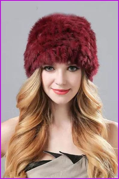 Fashion 8 Colors Rabbit Fur Hat - Furdela
