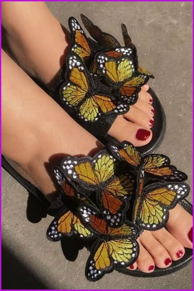 Fashion Butterfly Decorate Embroidery Design Slides F3197 - Furdela