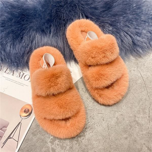 Fashion Faux Fur Sandal - Furdela Wholesale