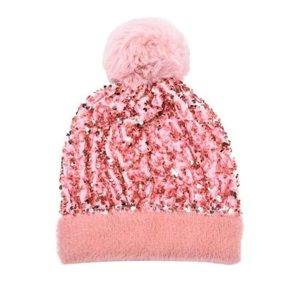 Fashion Sequins Shinny Berets Hats - Furdela Wholesale