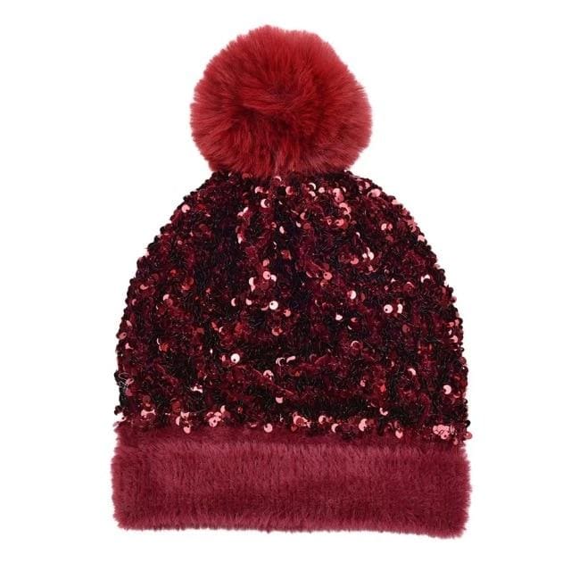 Fashion Sequins Shinny Berets Hats - Furdela Wholesale