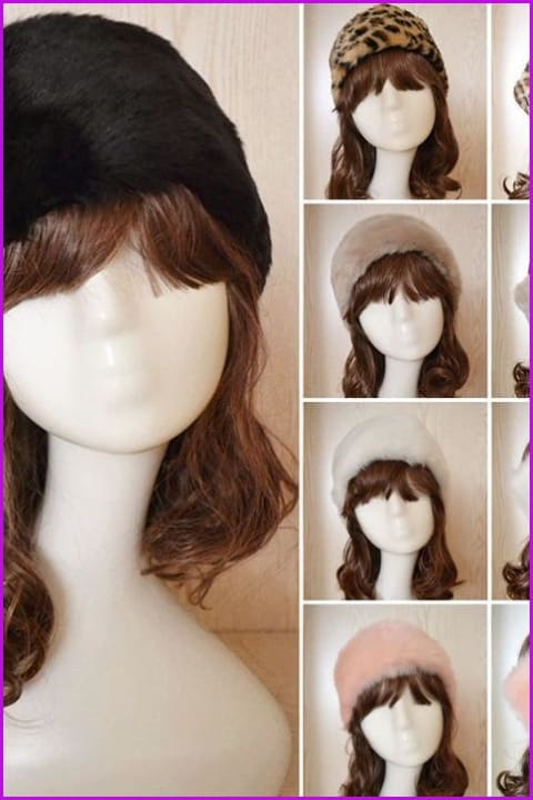 Faux Rabbit Fur Hat - Furdela