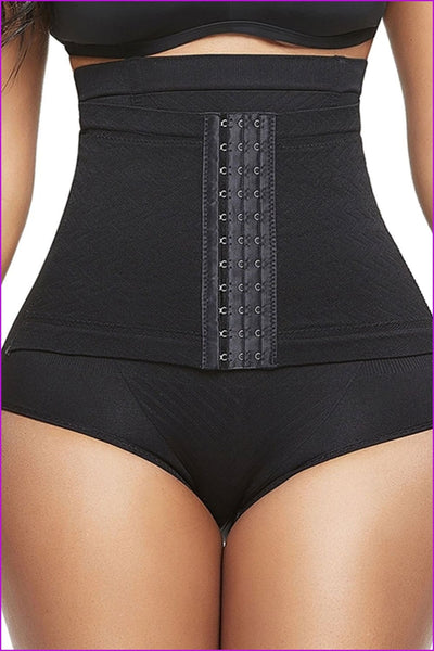 Fine Women's Sports Latex Waist Trainer Corsets High Waist Shapewear Shaper Girdle F796 - Furdela