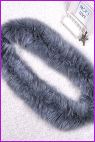 Fox Fur Big Collars Scarf Stole - Furdela Wholesale