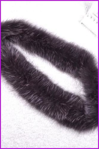 Fox Fur Big Collars Scarf Stole - Furdela Wholesale