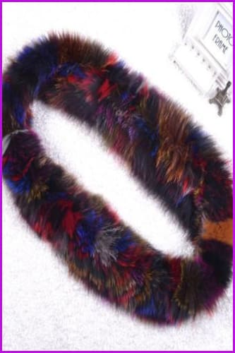 Fox Fur Big Collars Scarf Stole - Furdela Wholesale