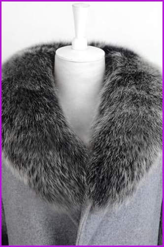 Fox Fur Collar Scarf DO1234 - Furdela