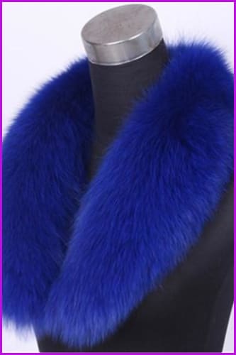 Fox Fur Collar Scarf DO1234 - Furdela